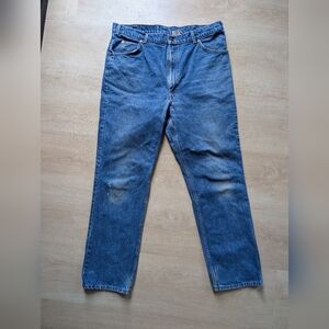 Vintage Orange Tab Levis 619 - Made In Canada